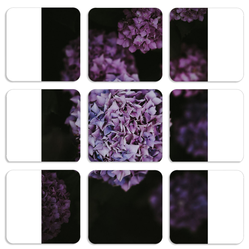 Магнитные фотопазлы 50 на 50 набор 9 штук 