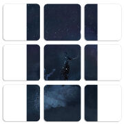 Магнитные фотопазлы 50 на 50 набор 9 штук 