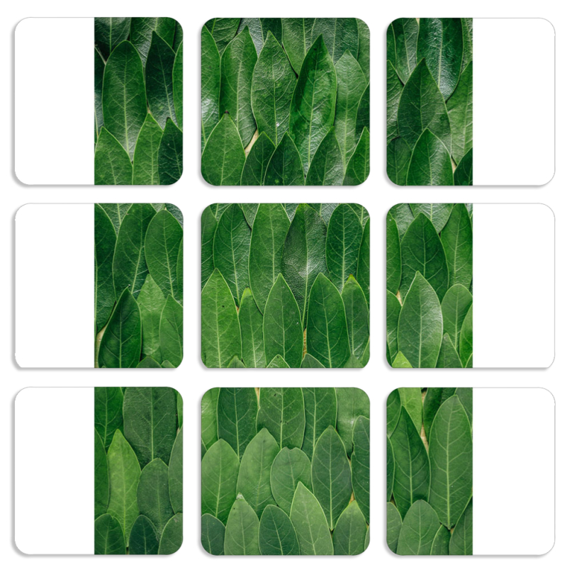 Магнитные фотопазлы 50 на 50 набор 9 штук 