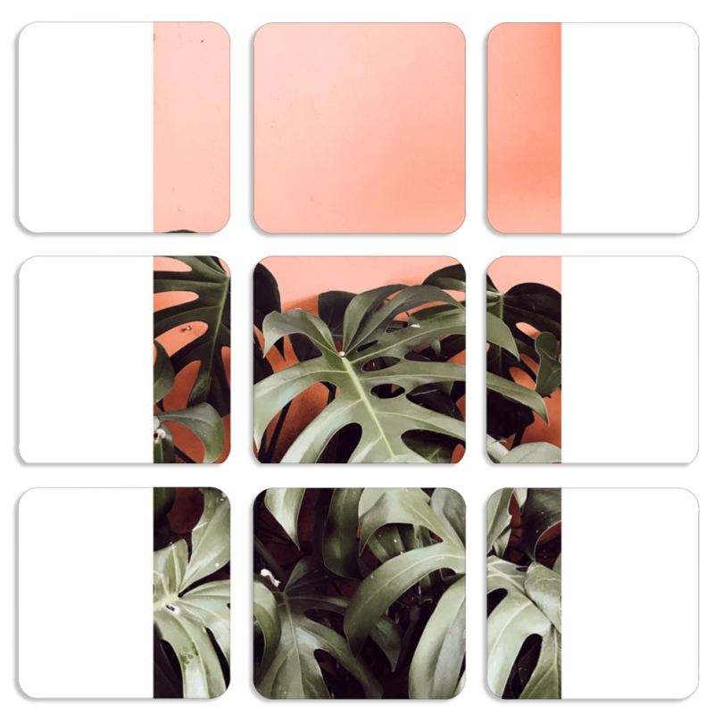 Магнитные фотопазлы 50 на 50 набор 9 штук 