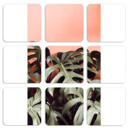 Магнитные фотопазлы 50 на 50 набор 9 штук 