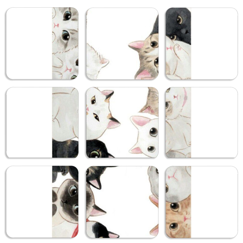 Магнитные фотопазлы 50 на 50 набор 9 штук 