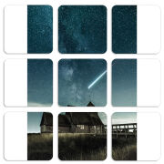 Магнитные фотопазлы 50 на 50 набор 9 штук 