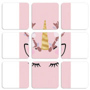 Магнитные фотопазлы 50 на 50 набор 9 штук 