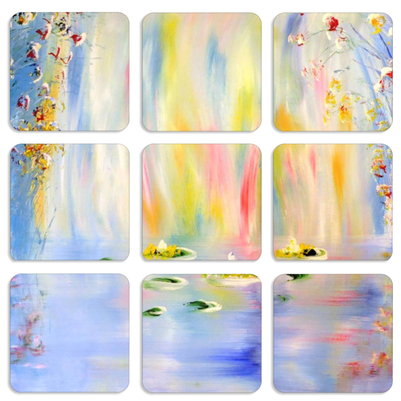 Магнитные фотопазлы 50 на 50 набор 9 штук 