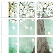 Магнитные фотопазлы 50 на 50 набор 9 штук 