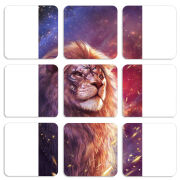 Магнитные фотопазлы 50 на 50 набор 9 штук 