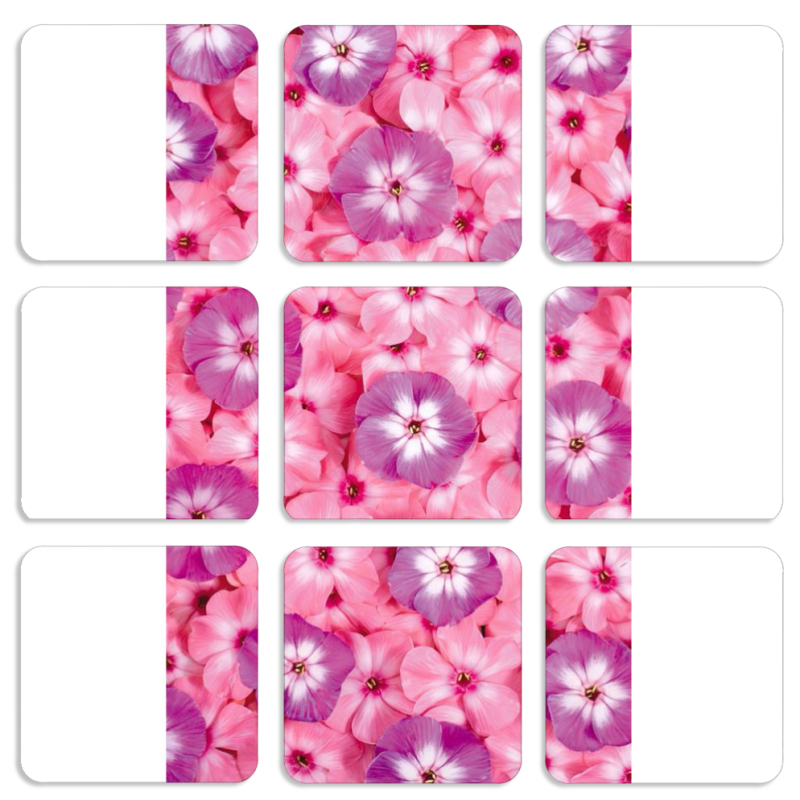 Магнитные фотопазлы 50 на 50 набор 9 штук 