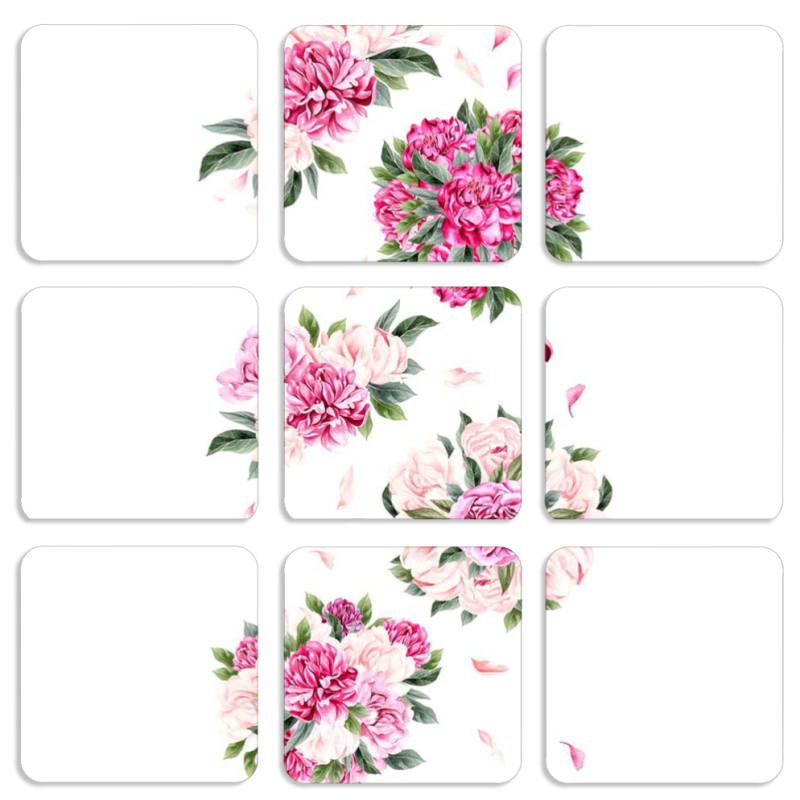 Магнитные фотопазлы 50 на 50 набор 9 штук 