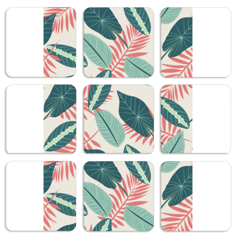 Магнитные фотопазлы 50 на 50 набор 9 штук 