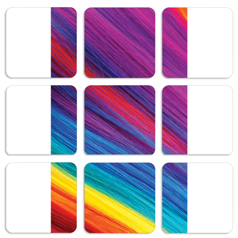 Магнитные фотопазлы 50 на 50 набор 9 штук 