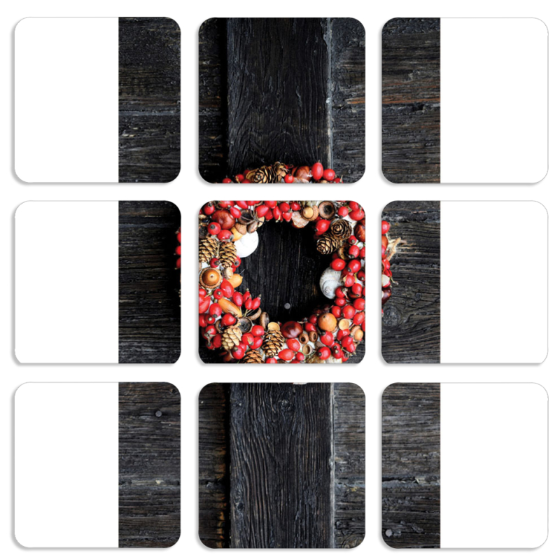 Магнитные фотопазлы 50 на 50 набор 9 штук 