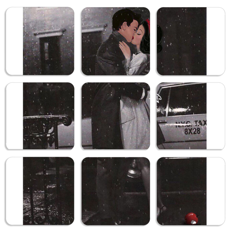 Магнитные фотопазлы 50 на 50 набор 9 штук 