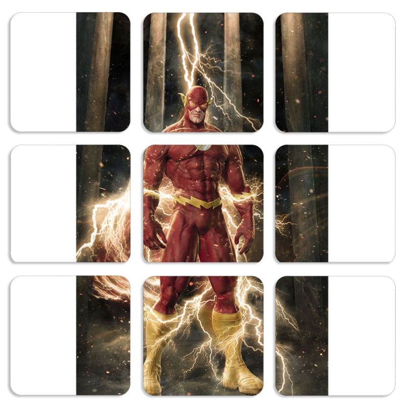 Магнитные фотопазлы 50 на 50 набор 9 штук 