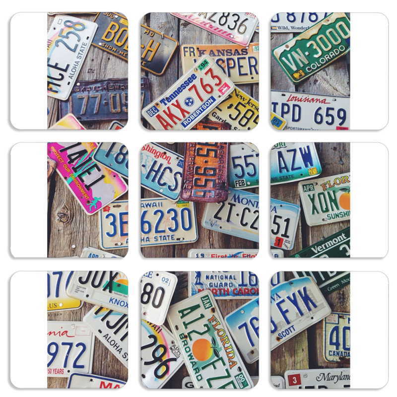 Магнитные фотопазлы 50 на 50 набор 9 штук 