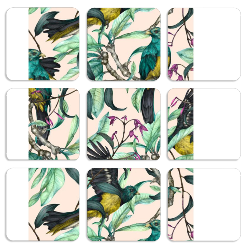 Магнитные фотопазлы 50 на 50 набор 9 штук 