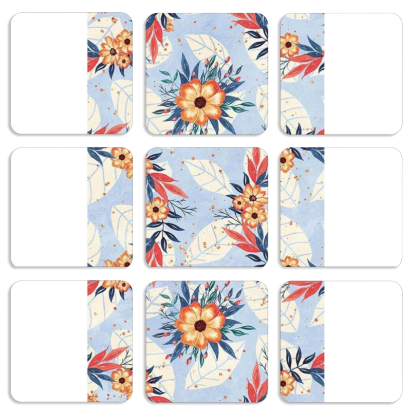 Магнитные фотопазлы 50 на 50 набор 9 штук 