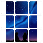 Магнитные фотопазлы 50 на 50 набор 9 штук 