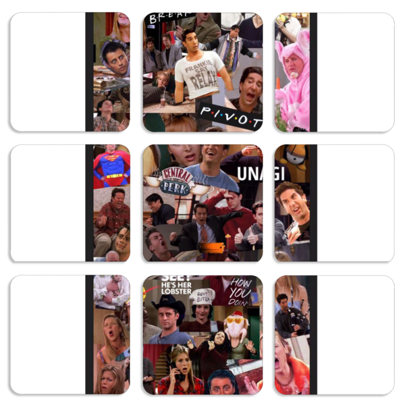 Магнитные фотопазлы 50 на 50 набор 9 штук 