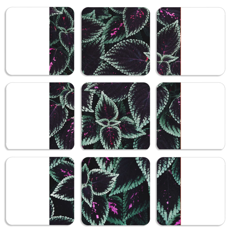 Магнитные фотопазлы 50 на 50 набор 9 штук 