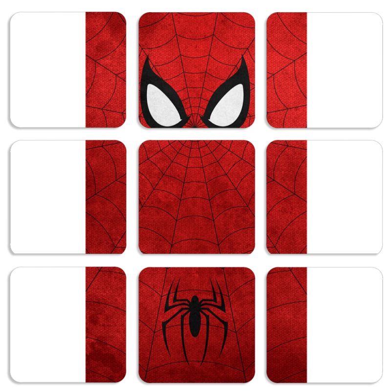 Магнитные фотопазлы 50 на 50 набор 9 штук 