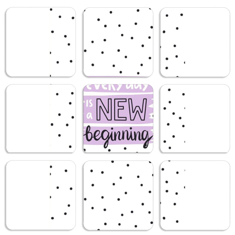 Магнитные фотопазлы 50 на 50 набор 9 штук 