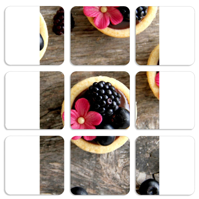 Магнитные фотопазлы 50 на 50 набор 9 штук 