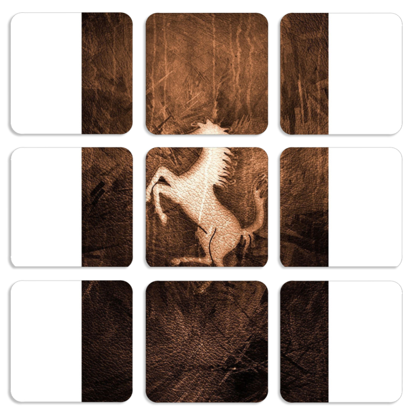 Магнитные фотопазлы 50 на 50 набор 9 штук 