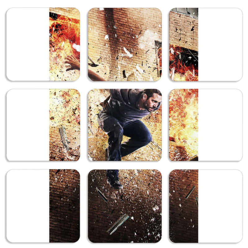 Магнитные фотопазлы 50 на 50 набор 9 штук 