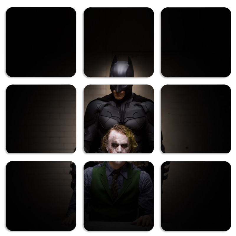 Магнитные фотопазлы 50 на 50 набор 9 штук 