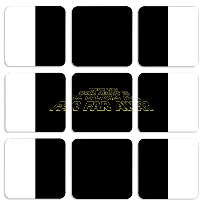 Магнитные фотопазлы 50 на 50 набор 9 штук 