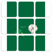 Магнитные фотопазлы 50 на 50 набор 9 штук 