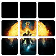 Магнитные фотопазлы 50 на 50 набор 9 штук 