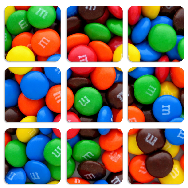 Магнитные фотопазлы 50 на 50 набор 9 штук Эмемдемки