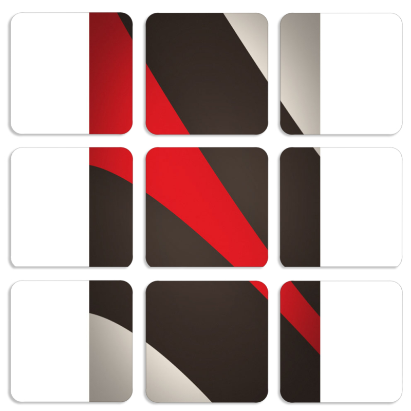 Магнитные фотопазлы 50 на 50 набор 9 штук 