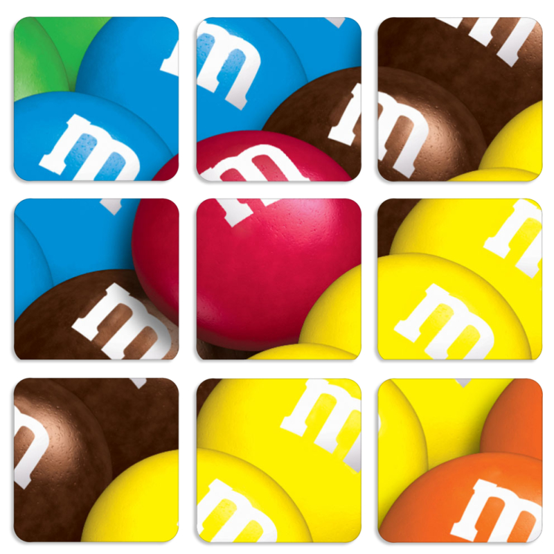 Магнитные фотопазлы 50 на 50 набор 9 штук 