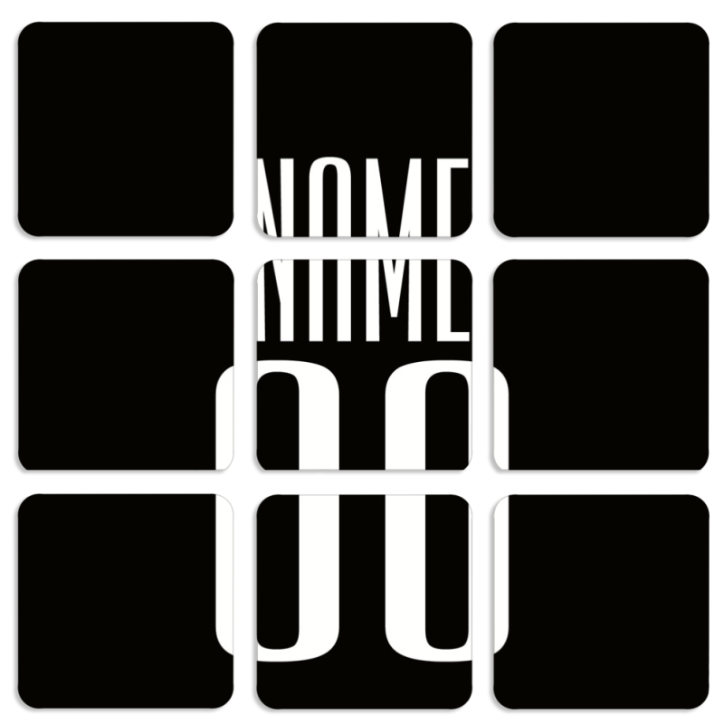 Магнитные фотопазлы 50 на 50 набор 9 штук 