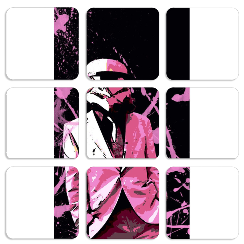 Магнитные фотопазлы 50 на 50 набор 9 штук 