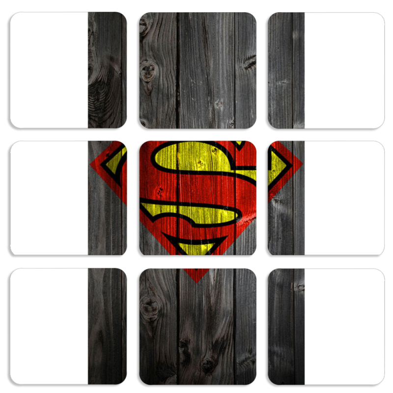 Магнитные фотопазлы 50 на 50 набор 9 штук 