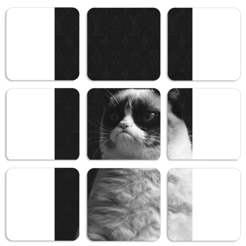 Магнитные фотопазлы 50 на 50 набор 9 штук 