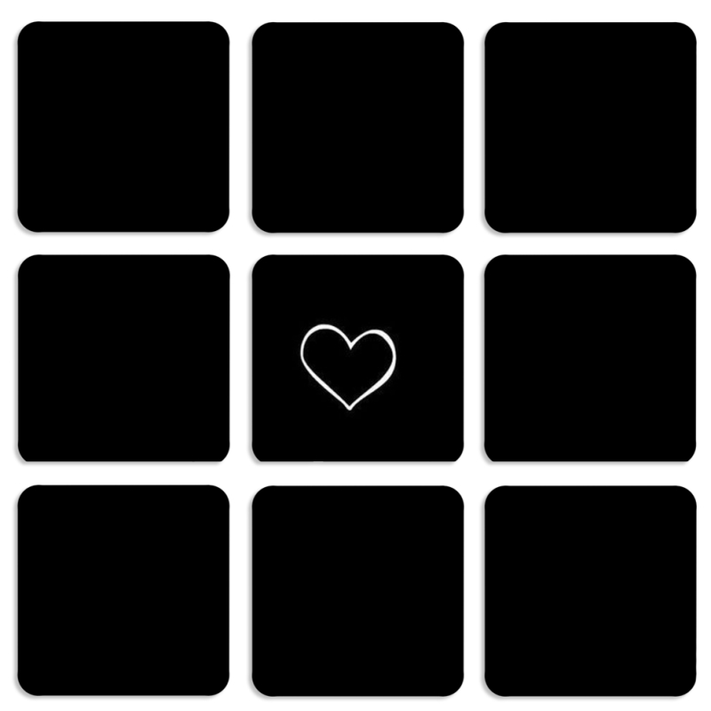 Магнитные фотопазлы 50 на 50 набор 9 штук 