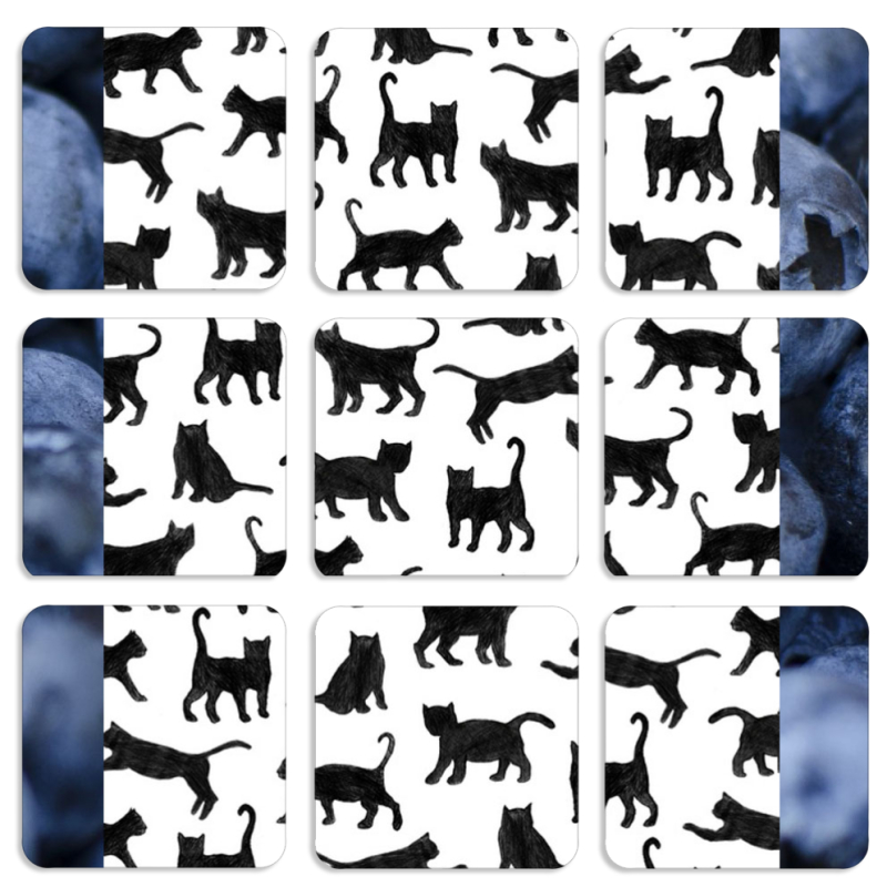 Магнитные фотопазлы 50 на 50 набор 9 штук 