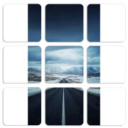 Магнитные фотопазлы 50 на 50 набор 9 штук 