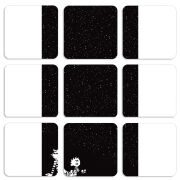 Магнитные фотопазлы 50 на 50 набор 9 штук 