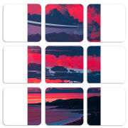 Магнитные фотопазлы 50 на 50 набор 9 штук Heaven b