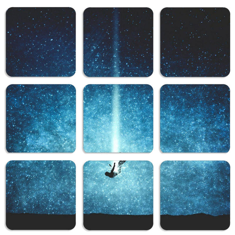 Магнитные фотопазлы 50 на 50 набор 9 штук 