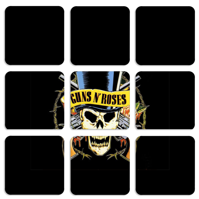 Магнитные фотопазлы 50 на 50 набор 9 штук 