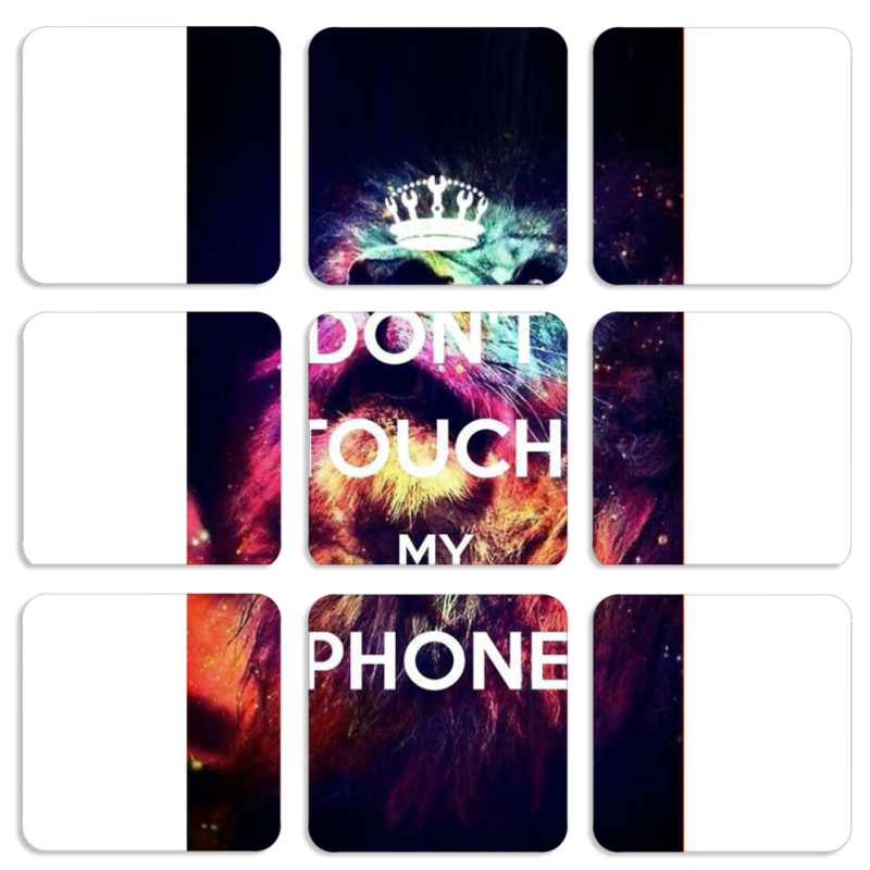 Магнитные фотопазлы 50 на 50 набор 9 штук 