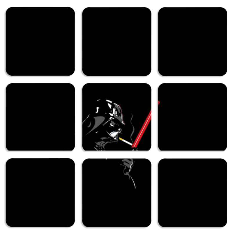 Магнитные фотопазлы 50 на 50 набор 9 штук 