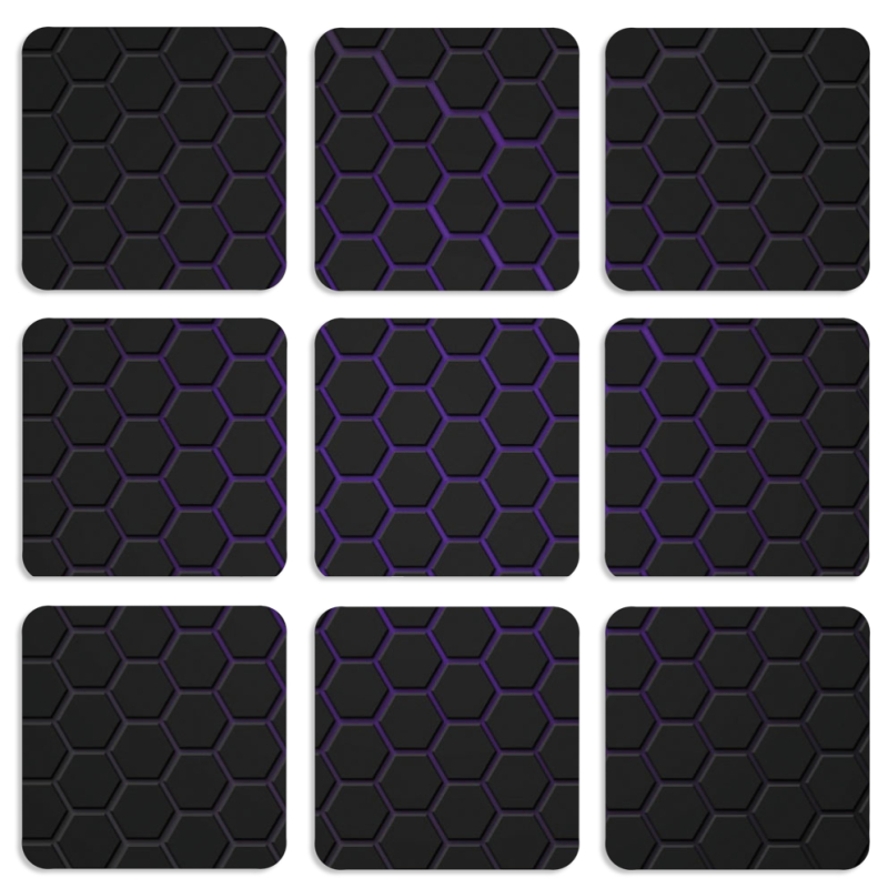 Магнитные фотопазлы 50 на 50 набор 9 штук 